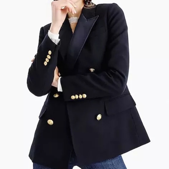 🚫SOLD🚫 NWOT! J Crew Double-Breasted Blazer - Picture 3 of 8